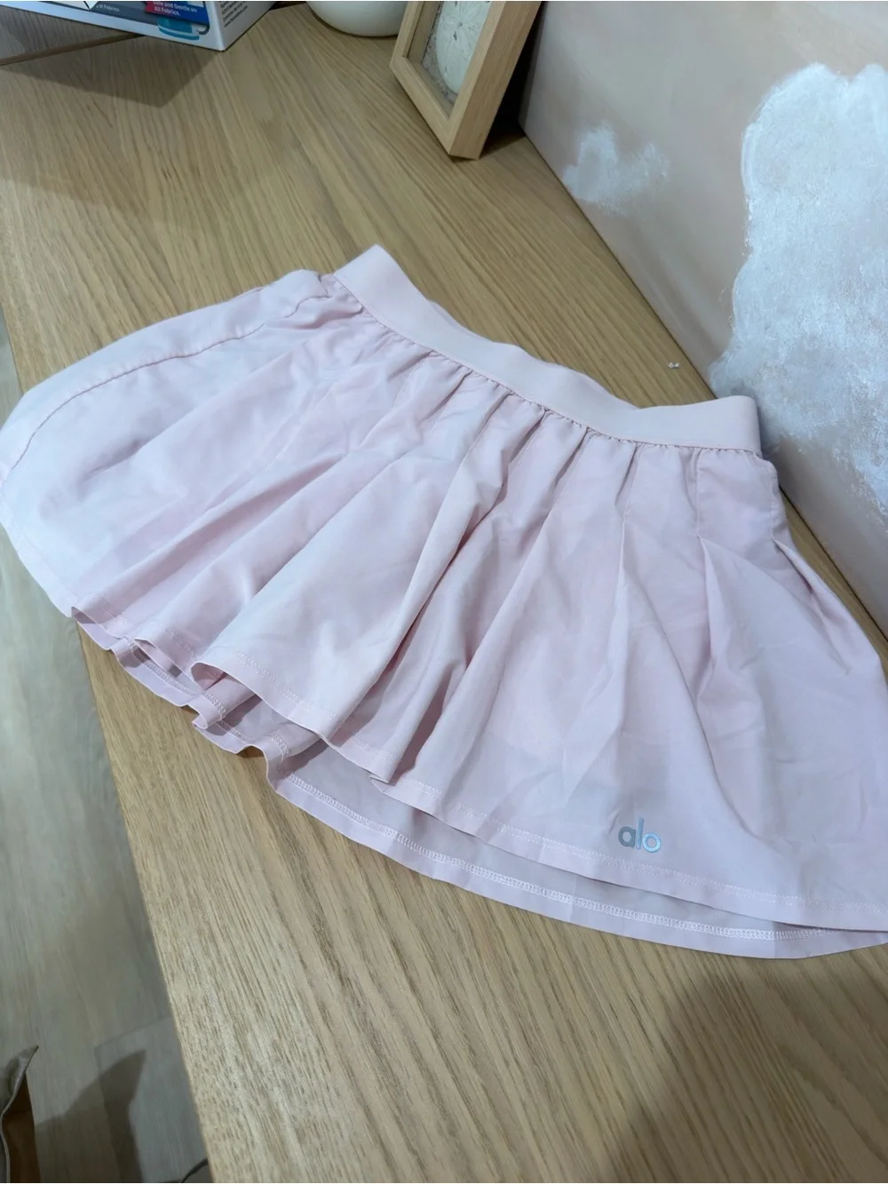 Alo Yoga Pink Skirt and Top Set